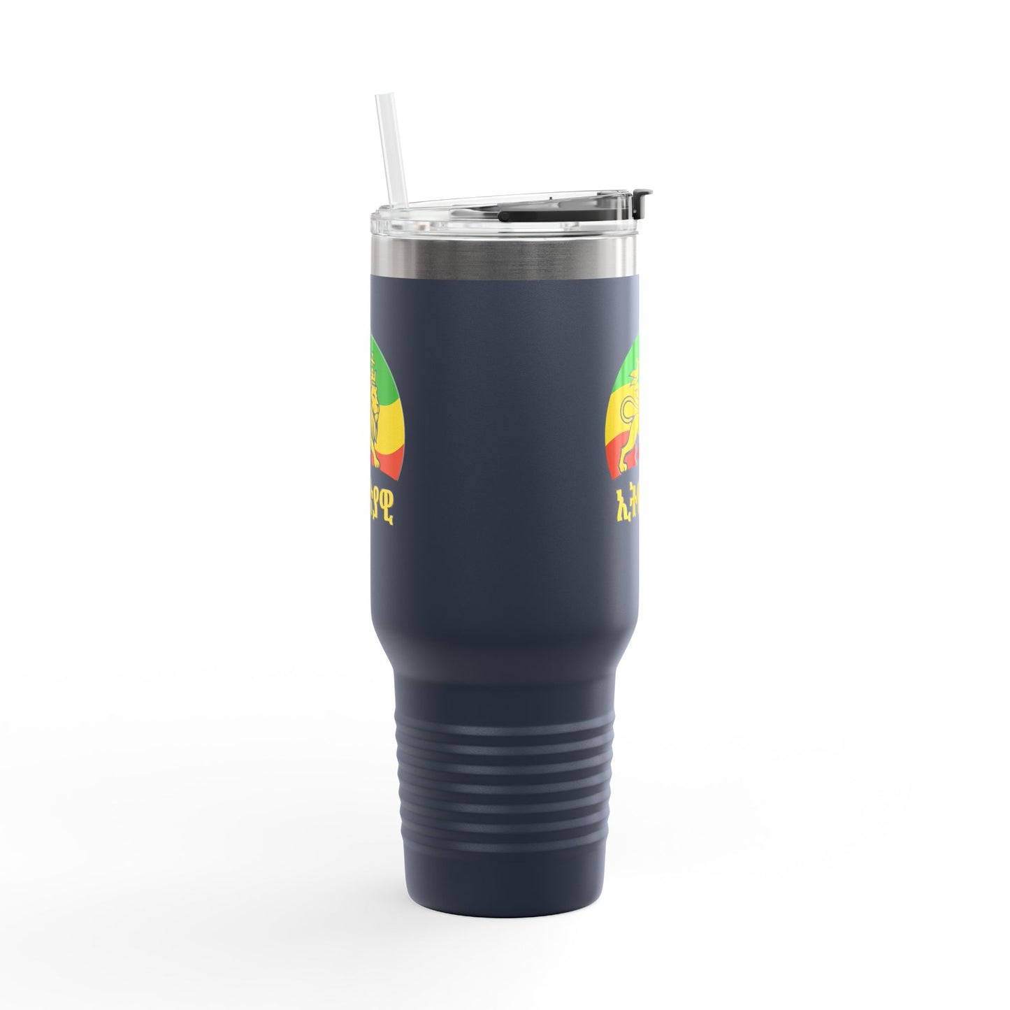 Ethiopic Legacy Insulated Travel Mug | 40oz Mug for On-The-Go
