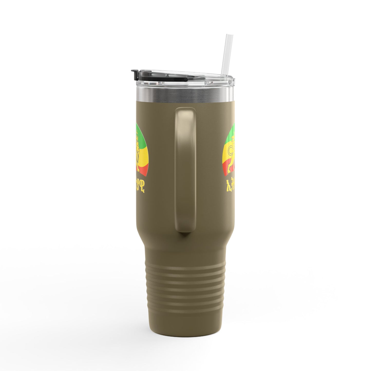 Ethiopic Legacy Insulated Travel Mug | 40oz Mug for On-The-Go